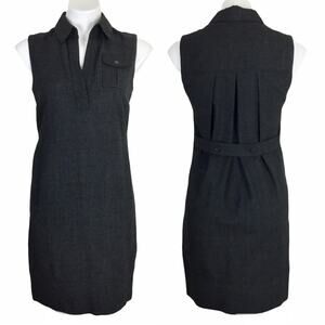 Martin + Osa Wool Blend Small Sheath Dress with Pockets